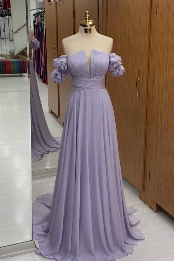 WU1455 - Vestido de fiesta sencillo e informal, con escote en V, sin mangas, plisado, abertura lateral alta y cola, con cremallera en la espalda, para dama de honor y cóctel.