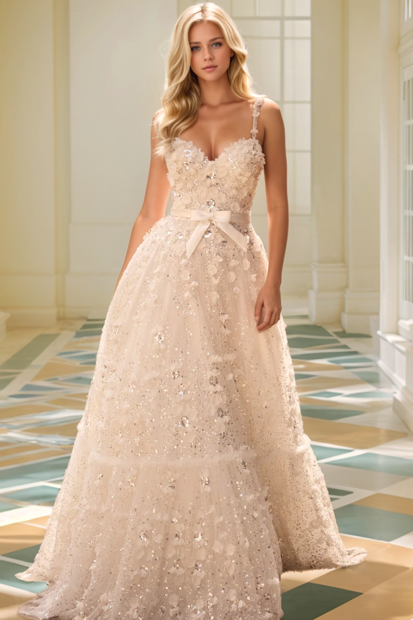 WU1130 - Wunderschönes schulterfreies ärmelloses Ball- und Partykleid mit Pailletten, hohem Seitenschlitz und Schleppe, Abendkleid, Cocktailkleid