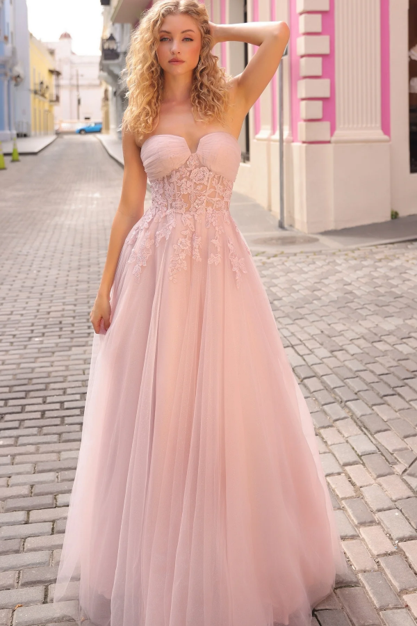 WU1130 - Wunderschönes schulterfreies ärmelloses Ball- und Partykleid mit Pailletten, hohem Seitenschlitz und Schleppe, Abendkleid, Cocktailkleid