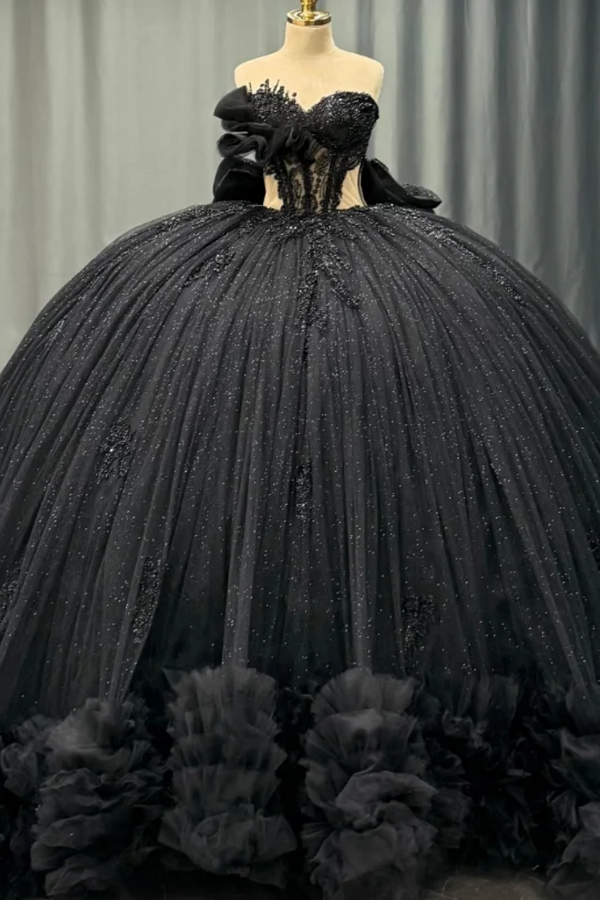 Black Quinceanera Dress  WADAYUYU Dresses