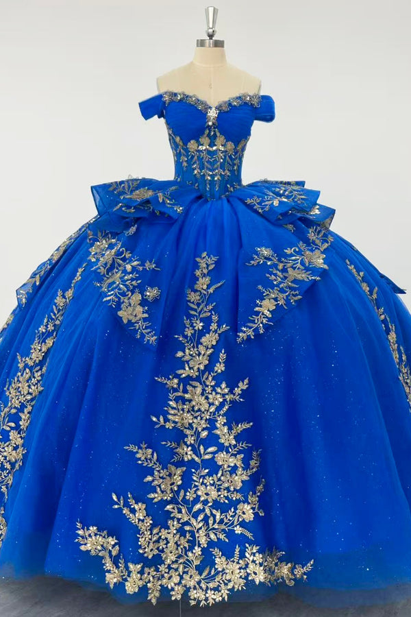 Blue Quinceanera Dress  WADAYUYU Dresses