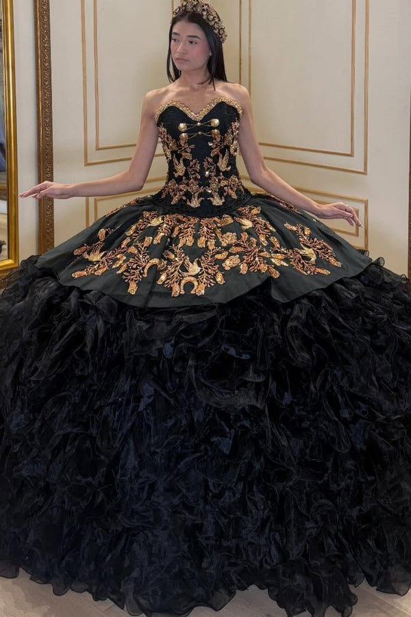 Black Quinceanera Dress  WADAYUYU Dresses