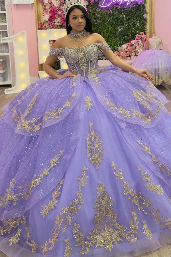 Purple Quinceanera Dress WADAYUYU Dresses Purple Quinceanera Dress WADAYUYU Dresses