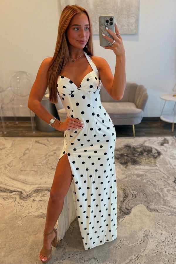 WU1455 - Vestido de fiesta sencillo e informal, con escote en V, sin mangas, plisado, abertura lateral alta y cola, con cremallera en la espalda, para dama de honor y cóctel.