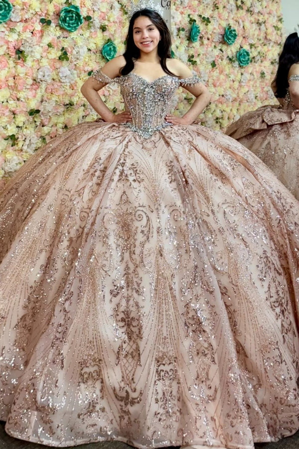 Champagne Quinceanera Dress WADAYUYU Dresses Champagne Quinceanera Dress WADAYUYU Dresses